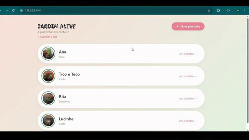 Jardim Alive – screenshot 1