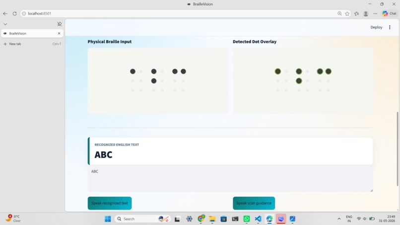 BrailleVision – screenshot 3