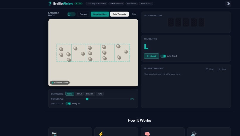 BrailleVision – screenshot 4