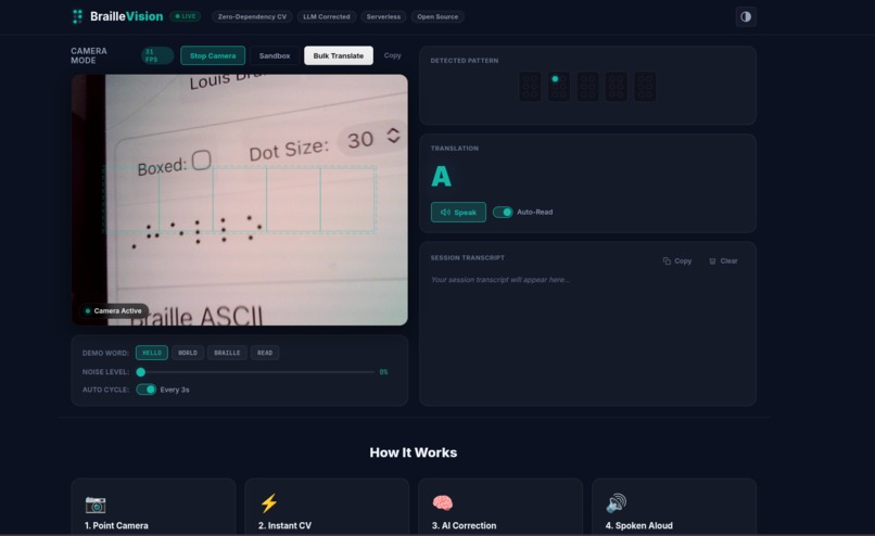 BrailleVision – screenshot 5