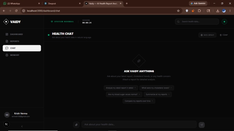Vaidy – Healthcare Memory & Insights – screenshot 4