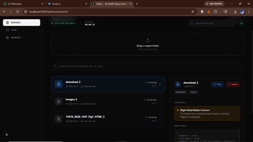 Vaidy – Healthcare Memory & Insights – screenshot 5