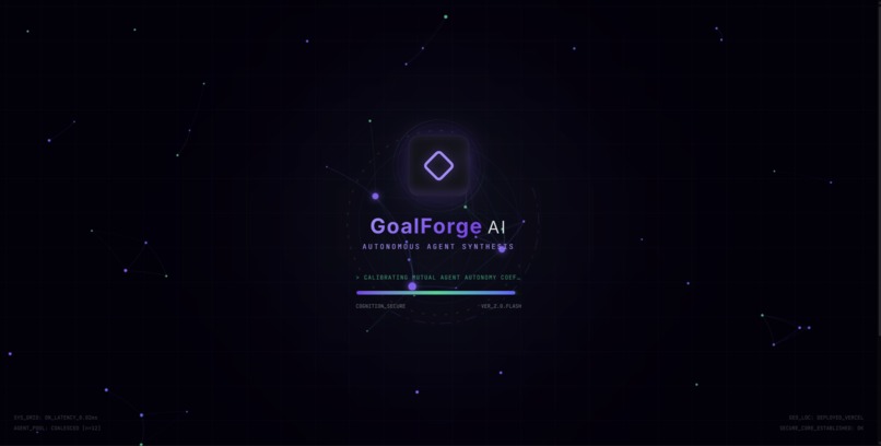 GoalForge AI – screenshot 1