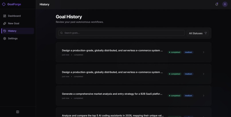 GoalForge AI – screenshot 7