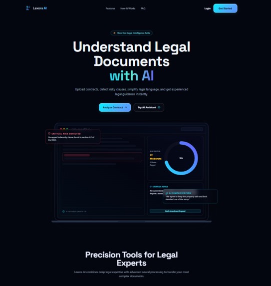 LEXORA AI  – screenshot 1