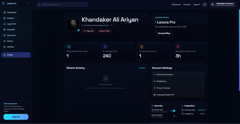 LEXORA AI  – screenshot 5