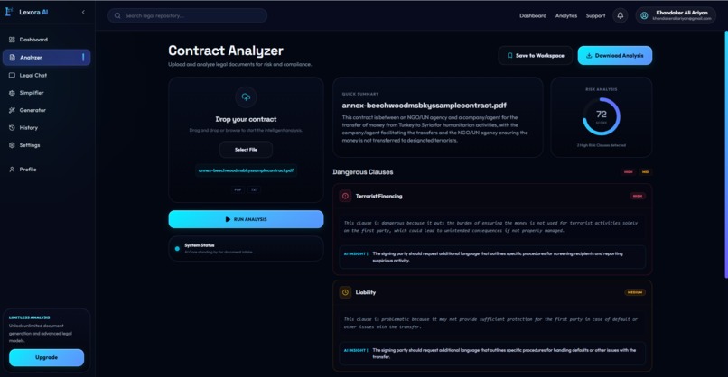 LEXORA AI  – screenshot 7