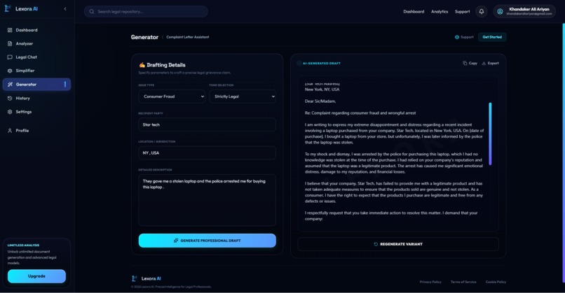 LEXORA AI  – screenshot 8