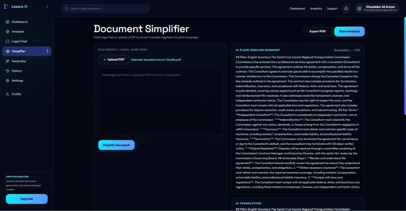 LEXORA AI  – screenshot 10