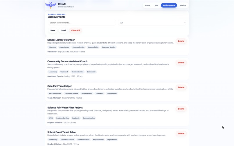 ResMe (KRAKEN CS) – screenshot 3