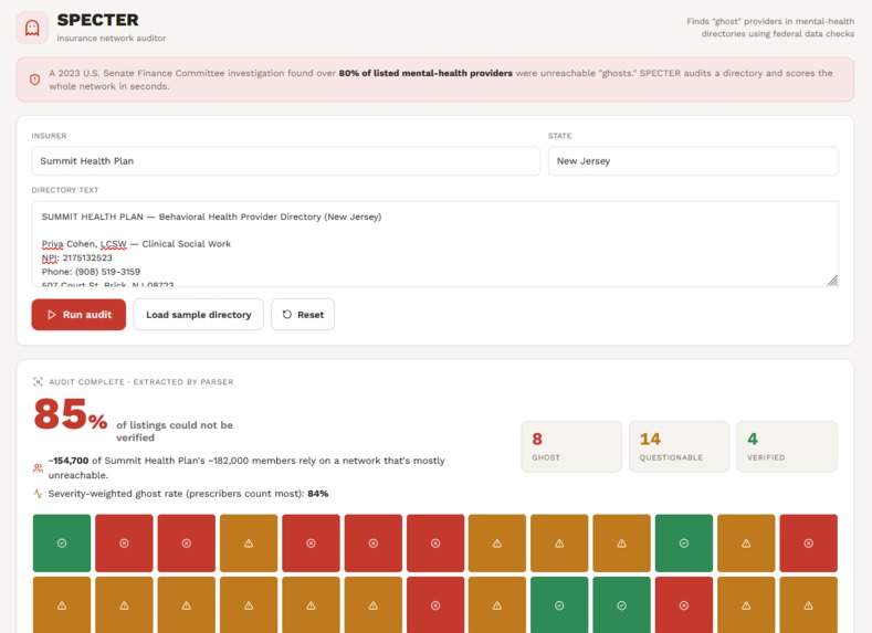 SPECTER – screenshot 2