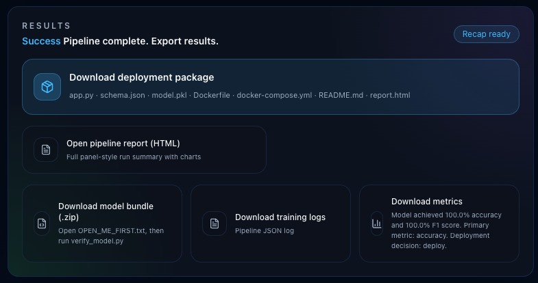 FlowML – screenshot 4