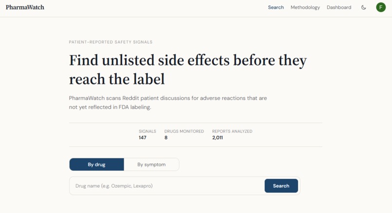 PharmaWatch – screenshot 1
