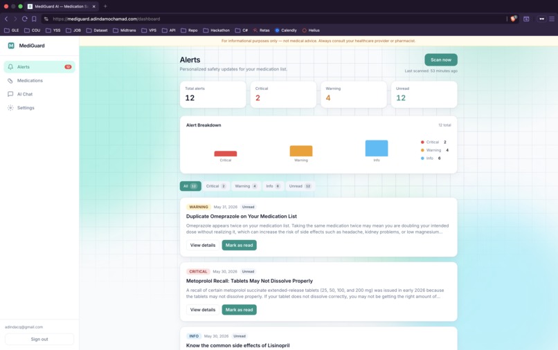 MediGuard AI – screenshot 2