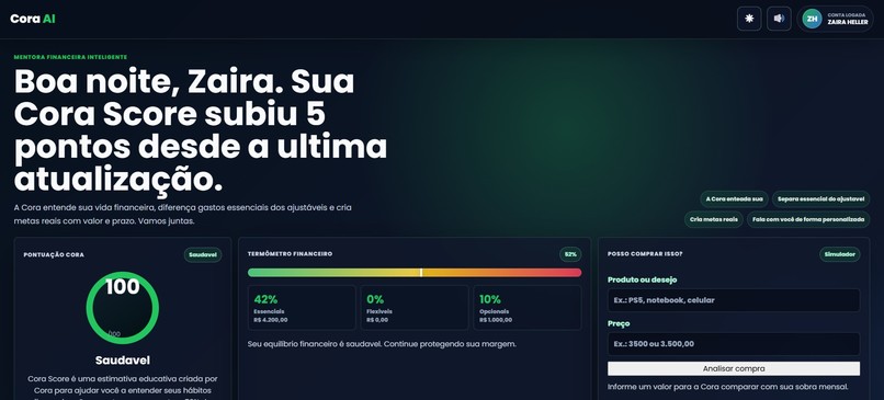 Cora AI - Smart financial guidance for everyone – screenshot 1