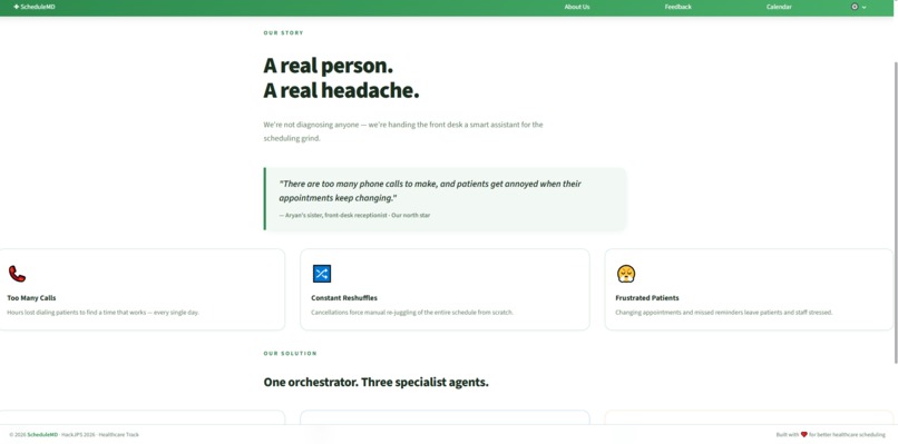 ScheduleMD (JPS HS) – screenshot 2