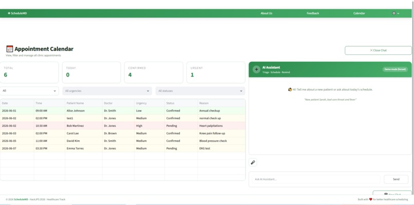 ScheduleMD (JPS HS) – screenshot 3