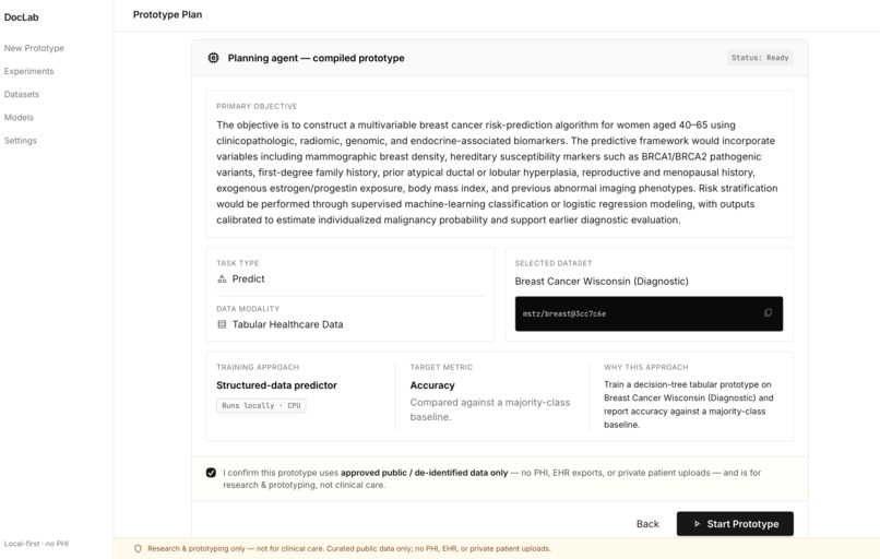 DocLAB (v1) – screenshot 2