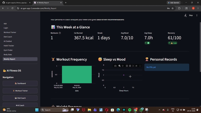 AI-GYM-APP – screenshot 7