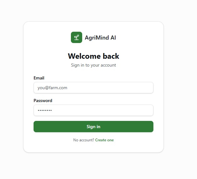 AgriMind AI – screenshot 1