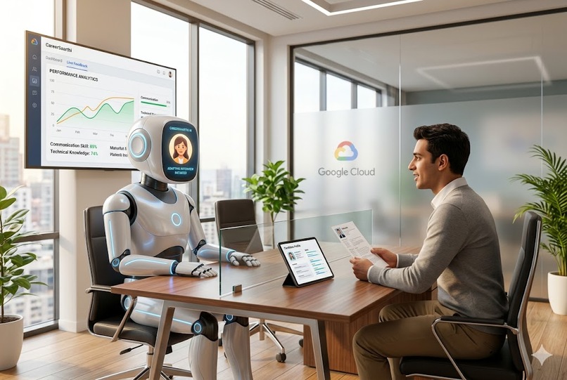 CareerSaarthi: Autonomous AI Interview Agent – screenshot 1
