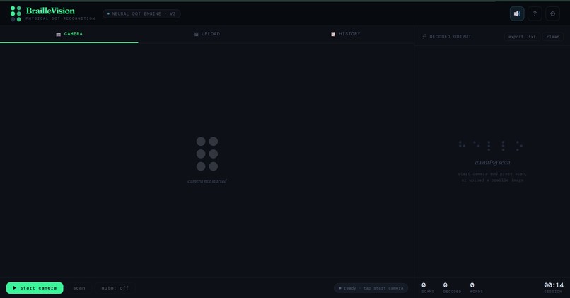 BrailleVision – screenshot 1