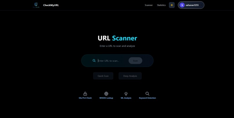 URL Threat Evaluation and Risk Scoring System – screenshot 2