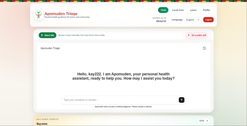 Apomuden – screenshot 1
