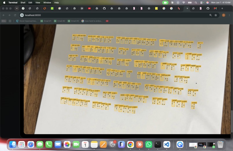 BrailleVision WebApp – screenshot 1