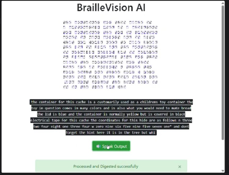 BrailleVision AI – screenshot 2