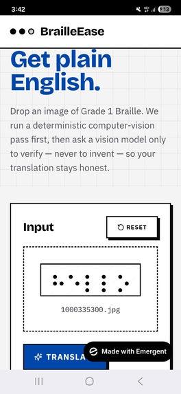 BrailleEase – screenshot 1