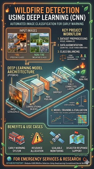 Wildfire detection using deep learning CNN. – screenshot 1