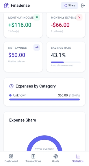 FinaSense – screenshot 5