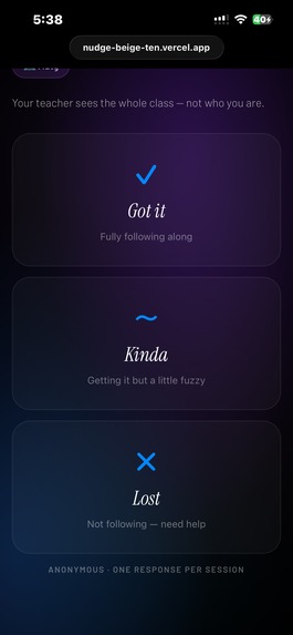 Nudge – screenshot 2
