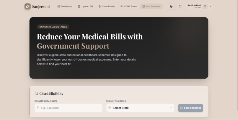 Sanjeevani - AI Hospital Bill Auditor – screenshot 8