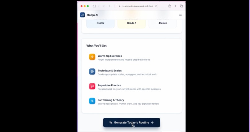 MadJo AI Music Learning Agent – screenshot 8