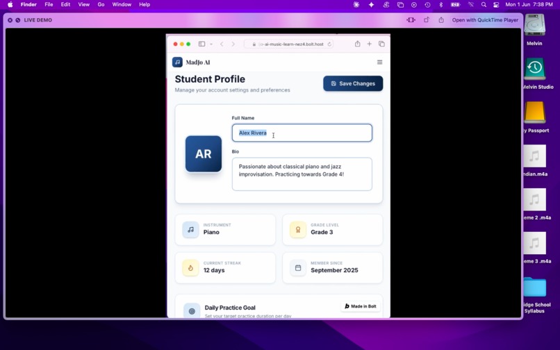 MadJo AI Music Learning Agent – screenshot 14