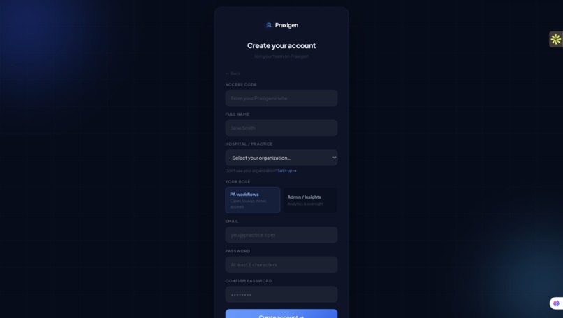 Praxigen – screenshot 4