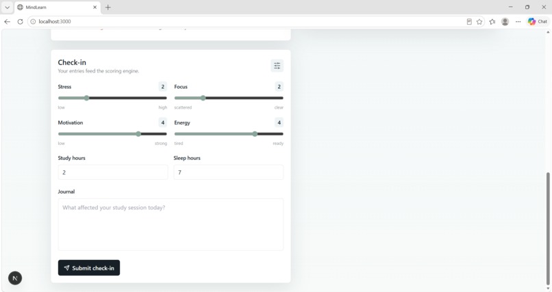 MindLearn – screenshot 2