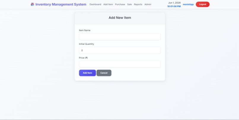 INVENTORY MANAGEMENT SYSTEM – screenshot 4