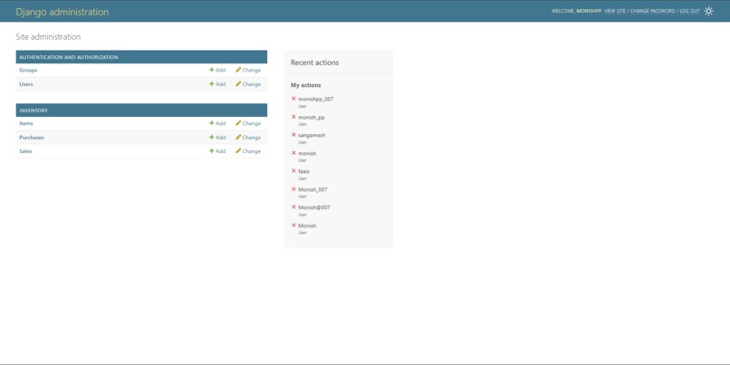 INVENTORY MANAGEMENT SYSTEM – screenshot 6