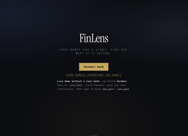 FinLens – screenshot 1