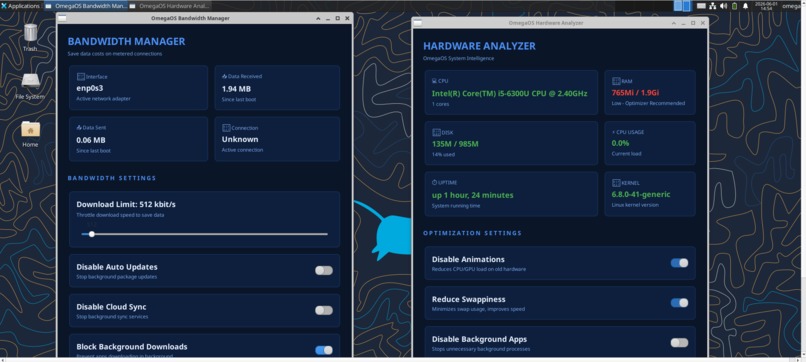 OmegaOS – screenshot 6