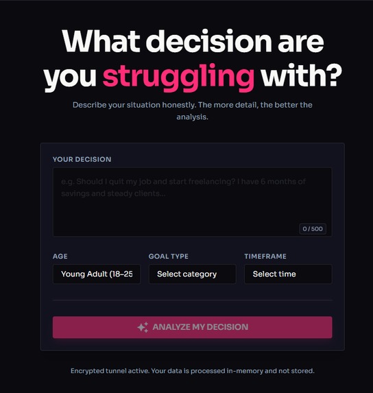 Decision GPT – screenshot 1