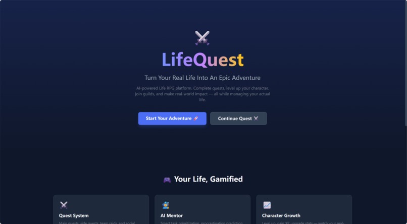 LifeQuest – screenshot 1