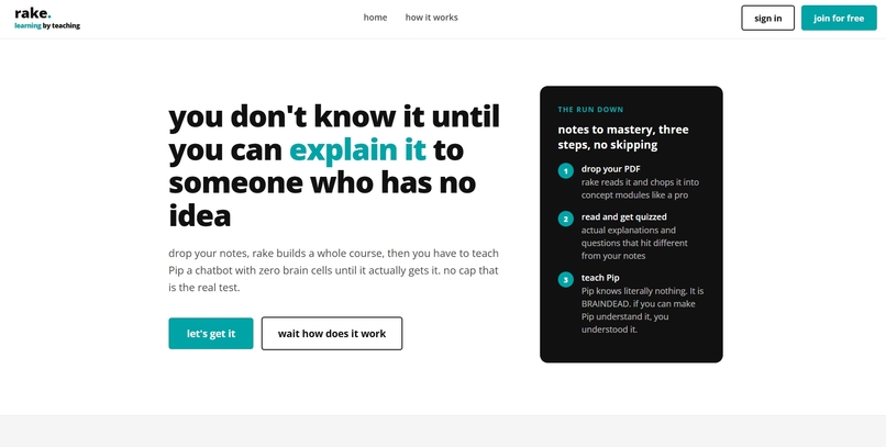 Rake – screenshot 1