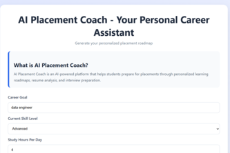 AI Placement Coach