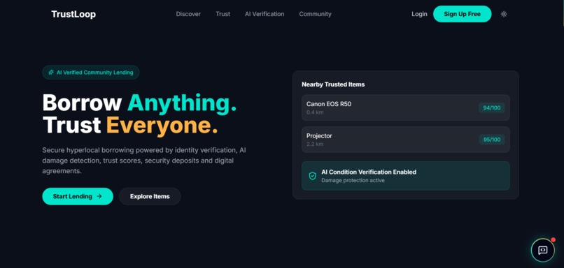 TrustLoop – screenshot 1