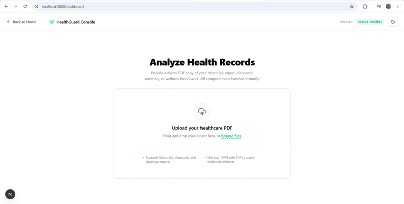 HealthGuard AI – screenshot 3