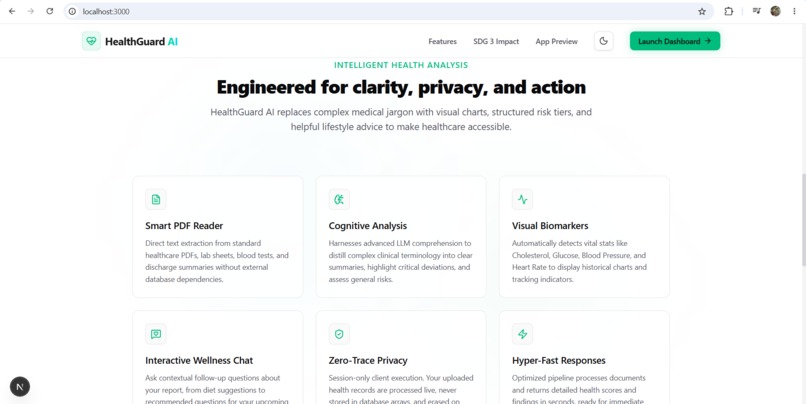 HealthGuard AI – screenshot 2